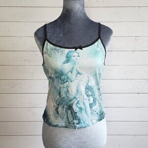 Spaghetti Strap Graphic Cami